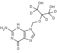 G: Ganciclovir-d5 | CAS Number: 82410-32-0 (unlabelled)
