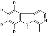 Harman-d<sub>4</sub> | CAS Number: 486-84-0 (unlabelled)