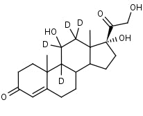 Hydrocortisone-9,11,12,12-d<sub>4</sub> | CAS Number: 73565-87-4