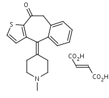 Ketotifen Fumarate | CAS Number: 34580-14-8
