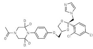 K: Ketoconazole-d4 | CAS Number: 65277-42-1 (unlabelled)