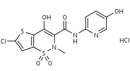 L: 5'-Hydroxylornoxicam HCl | CAS Number: 123252-96-0 (free base)