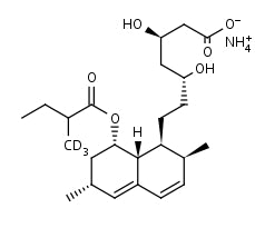 Lovastatin Acid-d<sub>3</sub> Ammonium Salt | CAS Number: 77550-67-5 (unlabelled)