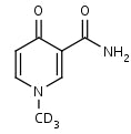 N: N-Methyl-d3-4-pyridone-3-carboxamide