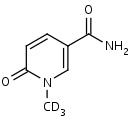 N: N-Methyl-d3-2-pyridone-5-carboxamide