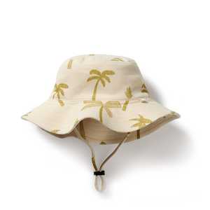 Kids Baby Wear Brands: Wilson & Frenchy - Organic Sun Hat - Palm Days