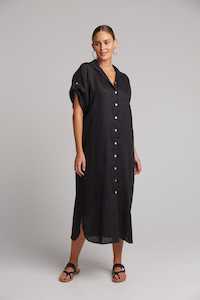 Eb Ive Winter Sale 2 Get 30 Off: eb&ive | Studio Shirt Dress - Ebony