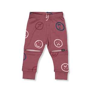 Little Flock Of Horrors Winter Sale 2 Get 30 Off: Little Flock of Horrors - Slasher Leggings - Wild Ginger Faces