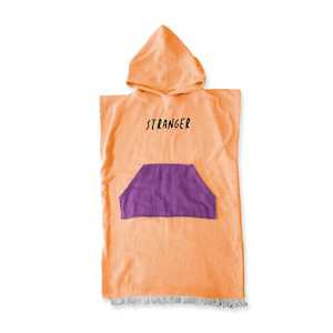 Boys Xmas Gift Guide: Hello Stranger - STRANGER PONCHO TOWEL – Orange