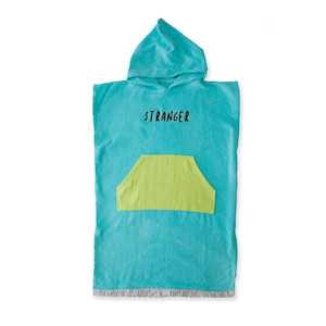 Hello Stranger - STRANGER PONCHO TOWEL - Turquoise