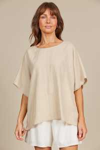 Isle Of Mine Winter Sale 2 Get 30 Off: Isle of Mine - Amelie Relaxed Top - Canvas