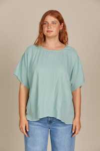 Isle of Mine - Amelie Relaxed Top - Seafoam