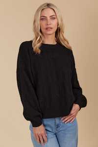Isle of Mine - Hera Jumper - Onyx