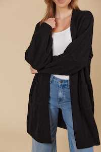 Isle Of Mine Winter Sale 2 Get 30 Off: Isle of Mine - Hera Cardigan - Onyx