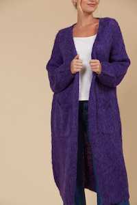 Isle Of Mine Winter Sale 2 Get 30 Off: Isle of Mine - Pallas Cardigan - Violet