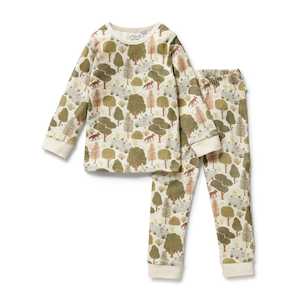 Wilson & Frenchy - Organic Long Sleeved Pyjamas - Little Trees