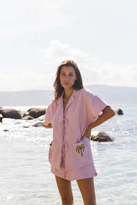 All Womens: Palm Collective - La Mer Shorts - Pink