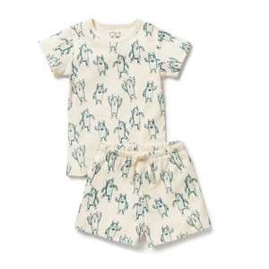 Wilson & Frenchy - Organic Short Sleeved Pyjamas - Yeti