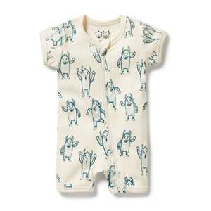 Wilson & Frenchy - Organic Boyleg Zipsuit - Yeti