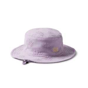 Wilson & Frenchy - Organic Terry Sun Hat - Lavender Shells - Purple