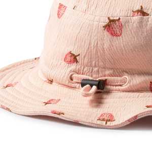 Wilson & Frenchy - Organic Sun Hat - Strawberry Kisses