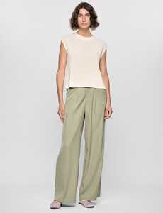 All Womens: STAPLE THE LABEL - QUINCEY KNIT TANK - OFF WHITE