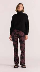 Staple The Label: STAPLE THE LABEL - OLINA MESH PANTS - Abstract