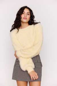 All Womens: MINK PINK - LOLA FLUFFY KNIT JUMPER - Butter