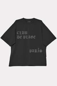 CLUB DE PLAGE DREAM T-SHIRT - BLACK