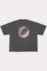 Graphic Wear: BEACH BALL TEE - CHARCOAL