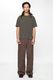 Pleated Work Pant - Dark Grey