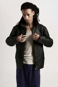 BANK JACKET - BLACK