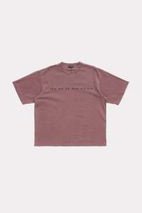LOGO DREAM T-SHIRT - PLUM