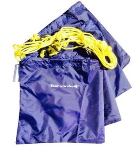 Full Range: Beach Umbrella Sand Bags & Tether Kit