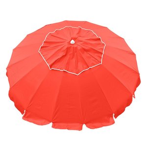 Maxibrella 240cm Beach Umbrella - Fluro Orange