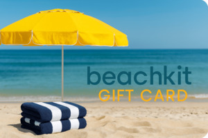 Beach Towels Mats: Beachkit Gift Card: the perfect present for beach lovers!