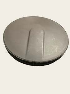 Shade Umbrellas: Market Umbrella Top Cap  (Round Dark Grey)