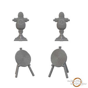 Christmas Gifts: Archery Target & Training Dummy | BeaMini Unpainted RPG Miniatures