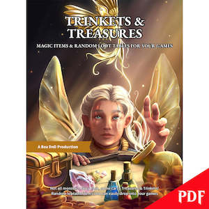 Dungeons Dragons Christmas Gifts: Trinkets & Treasures - Loot & Magic Items For Your Games - The PDF | Bea DnD Games