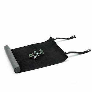 Dice Christmas Gifts: Dice Scroll (Dice Mat & Storage - Black)