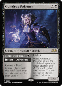 The Wilds Of Eldraine: Gumdrop Poisoner // Tempt with Treats [Wilds of Eldraine]