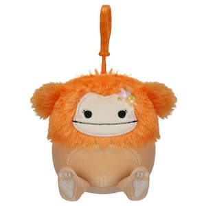 Squishmallows: Shasta the Light Orange Big Foot - Squishmallows Clip On (8.8cm/3.5")