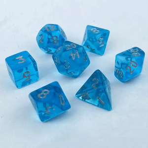 Dewdrop - Mini Polyhedral Dice Set