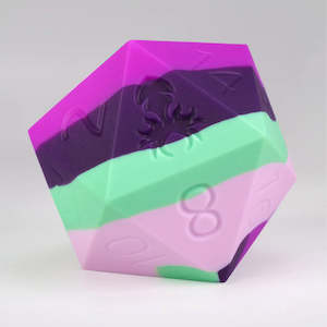 Dragon: 50mm Silicone D20 by Kraken Dice