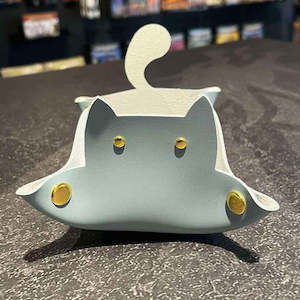 Cat Dice Tray - Blue