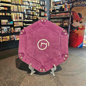 Bea Games Hexagon Dice Tray - Purple