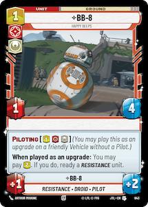 Star Wars Unlimited Tcg Singles: BB-8 - Happy Beeps (643) (643) [Jump to Lightspeed]