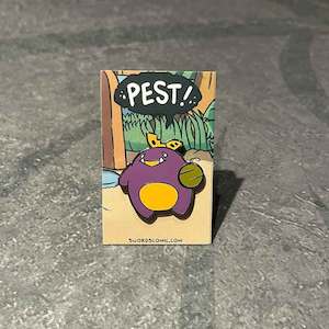 Collectables: Swords Comics Enamel Pin - Pest Sprout