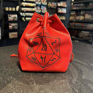 LPG Dice Bag - Large Red