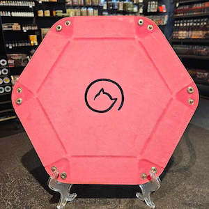 Bea Games Hexagon Dice Tray - Pink